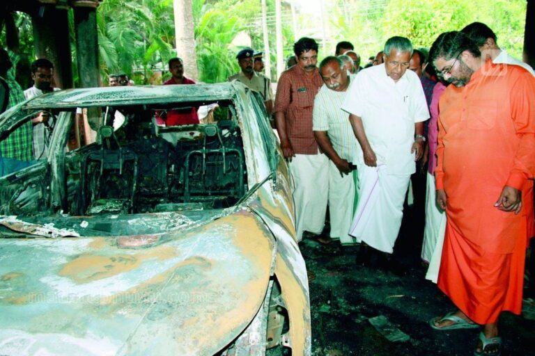 സ്വാമി സന്ദീപാനന്ദഗിരിയുടെ ആശ്രമം കത്തിച്ച കേസ്; പ്രതി മൊഴിമാറ്റി