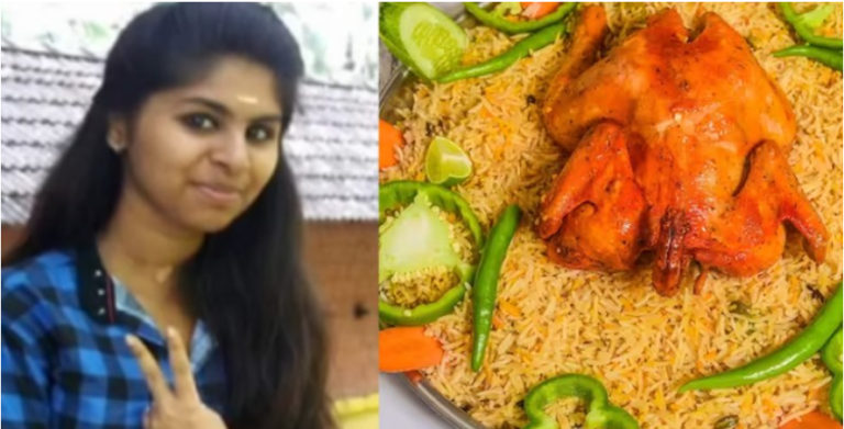 കാസർകോട് ഓൺലൈനിൽ വരുത്തിച്ച കുഴിമന്തി കഴിച്ച് പെൺകുട്ടി മരിച്ചു