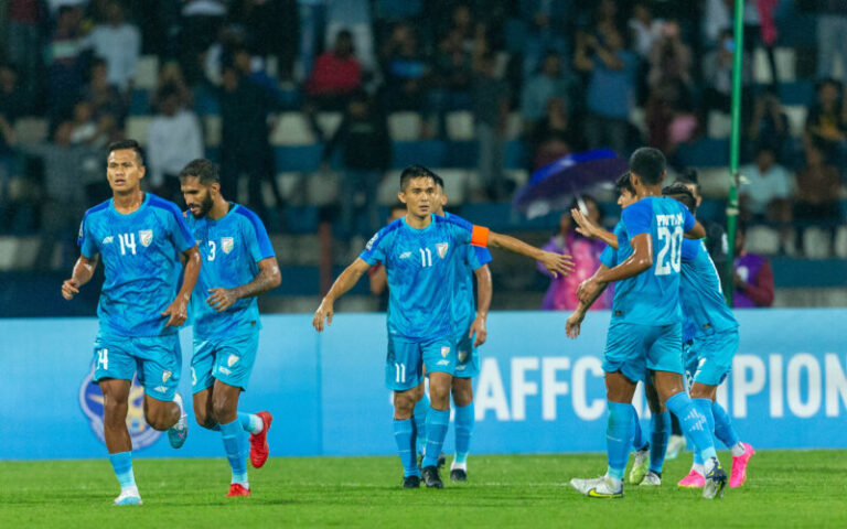 നാലാം അന്താരാഷ്ട്ര ഹാട്രിക്കുമായി ഛേത്രി, പാകിസ്ഥാനെതിരെ ഇന്ത്യക്ക് ഗംഭീരവിജയം