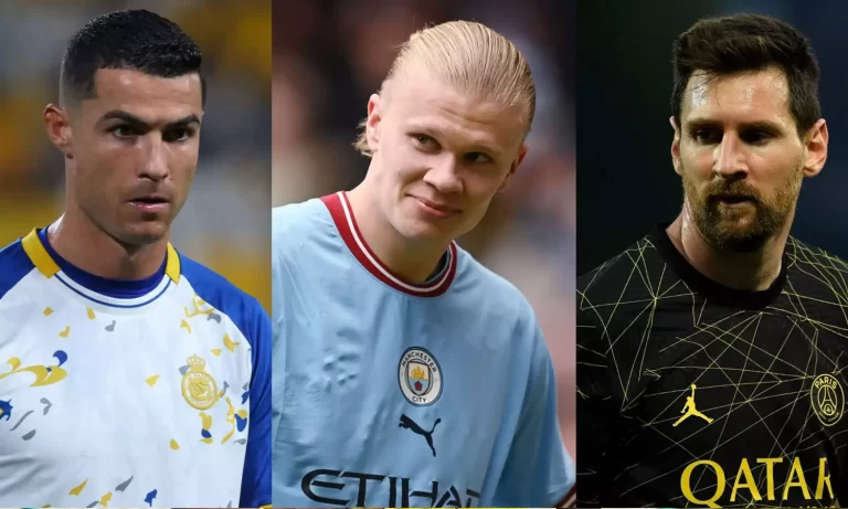 മെസ്സിയും ഹാളണ്ടും എംബാപ്പെയും ബാലൻദ്യോർ പുരസ്‌കാര പട്ടികയിൽ , 20 വർഷത്തിനിടെ ആദ്യമായി റൊണാൾഡോ പട്ടികയിലില്ല