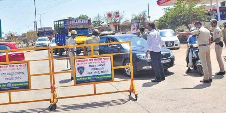 കോവിഡ്: ദക്ഷിണ കന്നഡയിലും കുടകിലും കേരള അതിര്‍ത്തികളില്‍ പനി പരിശോധന