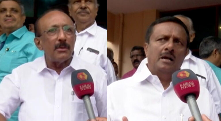 മുൻ ഡിസിസി അധ്യക്ഷനും ഡിസിസി ജനറൽ സെക്രട്ടറിയും ആറന്മുള നവകേരള സദസ് പ്രഭാതയോഗത്തിൽ