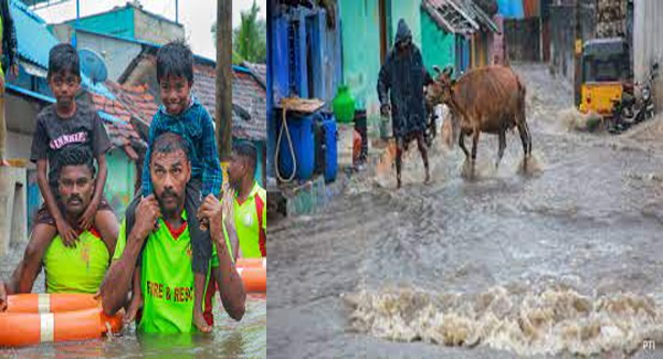 തെക്കന്‍ തമിഴ്‌നാട്ടില്‍ പെരുമഴ ; നാലു ജില്ലകള്‍ക്ക് പൊതു അവധി