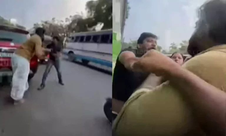 ബ​സ് കാ​റി​ൽ ത​ട്ടി​യ​ത് ചോ​ദ്യം ചെ​യ്ത ദ​മ്പ​തി​ക​ൾ​ക്ക് ക്രൂ​ര​മ​ർ​ദ​നം