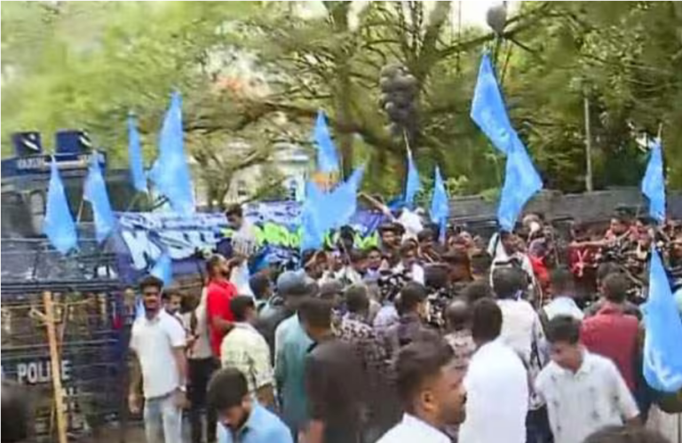 കൊല്ലം ജില്ലയിൽ ഇന്ന് കെഎസ്‌യു വിദ്യാഭ്യാസ ബന്ദ്