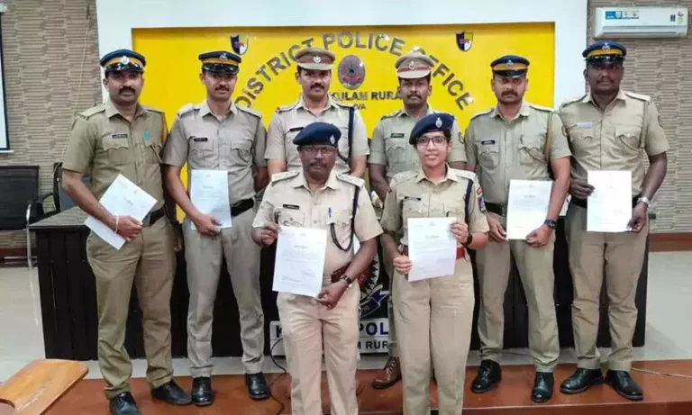 തോക്കും വെടിവെയ്പ്പും അതിജീവിച്ച് പ്രതികളെ അജ്മീറിൽനിന്ന് പിടികൂടിയ ആലുവ സ്ക്വാഡിന് അംഗീകാരം