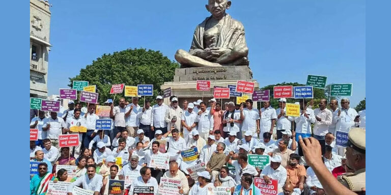 മോദി ഇന്ന് കർണാടകയിൽ; കേന്ദ്ര വിരുദ്ധസമരവുമായി സർക്കാർ