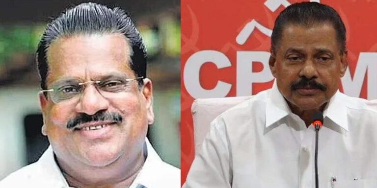 ജാവദേക്കറുമായുള്ള കൂടിക്കാഴ്ച: ഇപിക്കെതിരെ നടപടിയില്ല, നിയമനടപടി സ്വീകരിക്കാന്‍ പാര്‍ട്ടി നിര്‍ദേശം