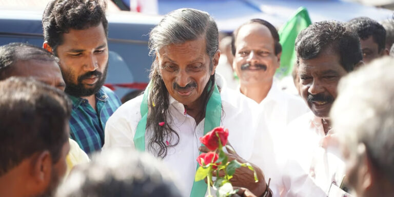 തരൂര്‍ ചിത്രത്തില്‍ ഇല്ല , തിരുവനന്തപുരത്ത് മത്സരം എല്‍ഡിഎഫും ബിജെപിയും തമ്മിലെന്ന്‌ പന്ന്യന്‍ രവീന്ദ്രന്‍