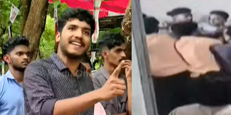 ‘പ്രിൻസിപ്പലിന്റെ കാലുതല്ലിയൊടിക്കും’; കൊയിലാണ്ടി ഗുരുദേവ കോളേജിൽ പരസ്യഭീഷണിയുമായി എസ്എഫ്ഐ