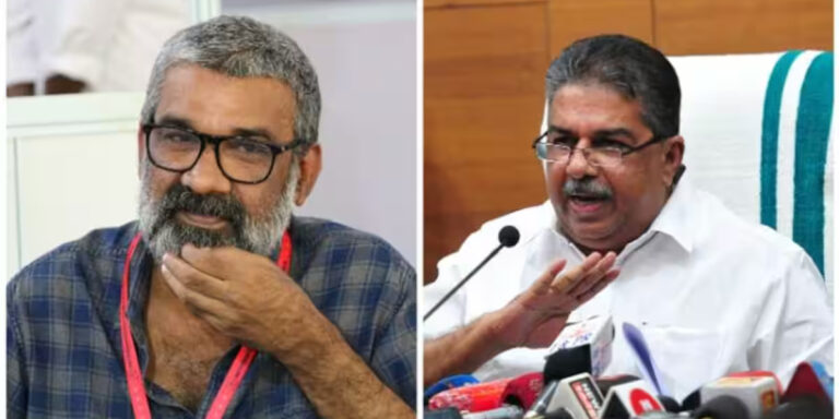 ര​ഞ്ജി​ത് ഇ​ന്ത്യ ക​ണ്ട പ്ര​ഗ​ത്ഭ​നാ​യ ക​ലാ​കാ​ര​ൻ, ആ​രോ​പ​ണ​ത്തി​ന്‍റെ പേ​രി​ല്‍ കേ​സെ​ടു​ക്കാ​നാ​കി​ല്ലെന്ന് മന്ത്രി സജി ചെറിയാൻ