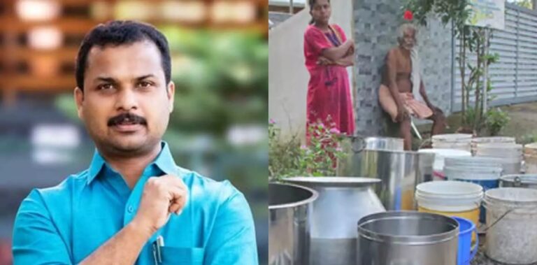 തലസ്ഥാനത്തെ കുടിവെള്ള പ്രതിസന്ധി: ജല അതോറിറ്റിക്ക് വീഴ്ച, നടപടി വേണമെന്ന് വി.കെ പ്രശാന്ത് എംഎൽഎ