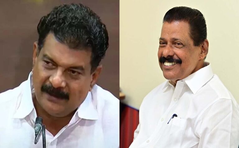 പി.​വി.​അ​ന്‍​വ​ര്‍ എം.​വി.​ഗോ​വി​ന്ദ​ന്‍റെ വ​സ​തി​യി​ല്‍ കൂ​ടി​ക്കാ​ഴ്ച ന​ട​ത്തു​ന്നു