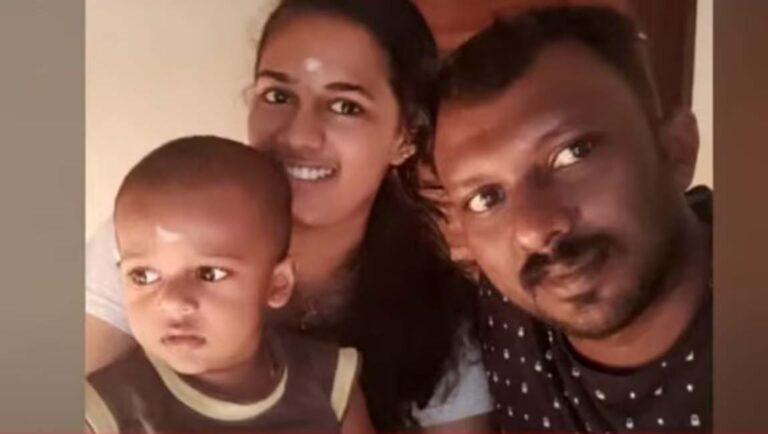 കര്‍ണാടകയില്‍ ബൈക്കും ടിപ്പര്‍ ലോറിയും കൂട്ടിയിടിച്ച് മൂന്നംഗ മലയാളി കുടുംബം മരിച്ചു