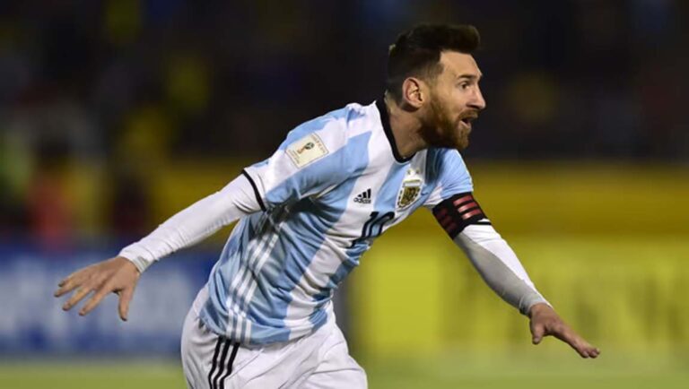 മെ​സി​ക്ക് ഹാ​ട്രി​ക്ക് : ലോ​ക​ക​പ്പ് യോ​ഗ്യ​താ മ​ത്സ​ര​ത്തി​ൽ അ​ർ​ജ​ന്‍റീ​ന​യ്ക്ക് ഗം​ഭീ​ര ജ​യം