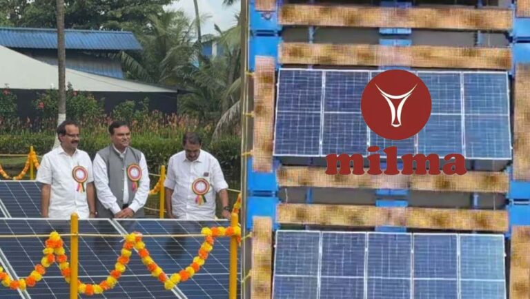 രാജ്യത്തെ ആദ്യ സമ്പൂർണ സൗരോർജ ഡയറിയായി എറണാകുളം മില്‍മ