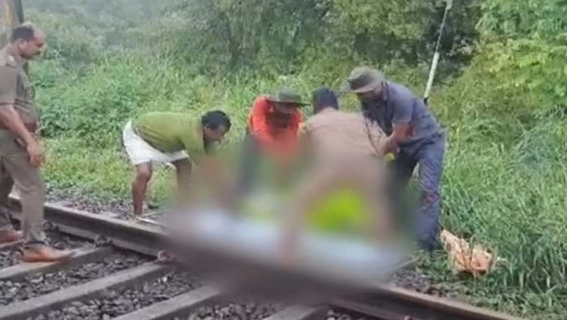 ഷൊര്‍ണൂരില്‍ ട്രെയിനിടിച്ച് നാലുപേര്‍ മരിച്ചു
