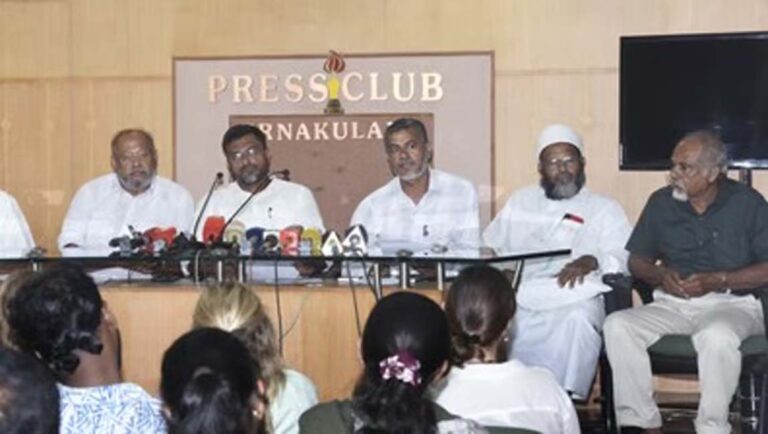 മുനമ്പത്തെ കയ്യേറ്റക്കാരെ ഒഴിപ്പിക്കണം; ഭൂമി സര്‍ക്കാര്‍ തിരിച്ചു പിടിക്കണം : വഖഫ് സംരക്ഷണ സമിതി