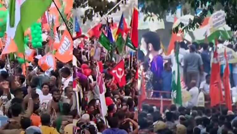 ആവേശ കൊടുങ്കാറ്റ്; പാലക്കാട് പരസ്യപ്രചാരണത്തിന് കൊട്ടിക്കലാശം