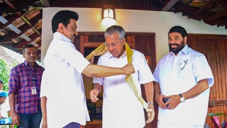 ‘പിണറായി വിജയൻ ഇന്ത്യയിലെ ഭരണപാടവമുള്ള മുഖ്യമന്ത്രി’: എം കെ സ്റ്റാലിൻ