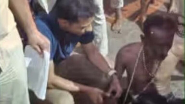 ശബരിമല സന്നിധാനത്തെ മേൽപ്പാലത്തിൽ നിന്നു ഭക്തൻ താഴേക്ക് വീണു