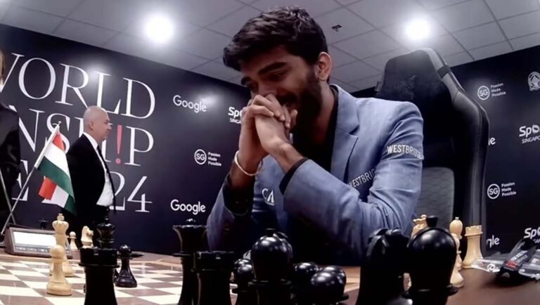 ഗുകേഷ് ഏറ്റവും പ്രായം കുറഞ്ഞ ലോക ചെസ് ചാംപ്യന്‍