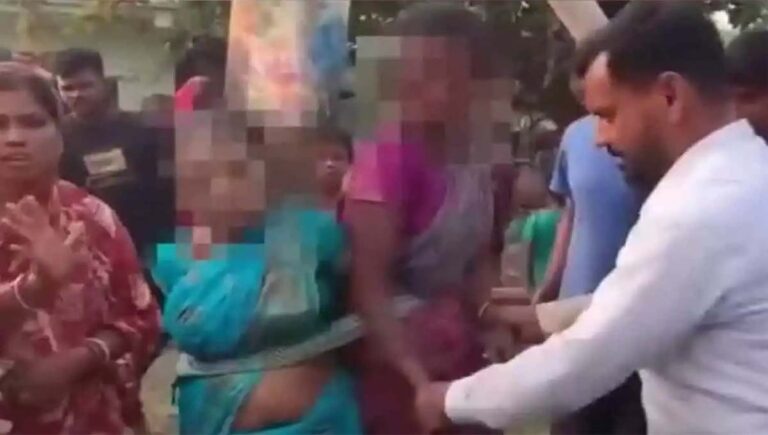 ക്രിസ്മസ് ആഘോഷിച്ചു : ഹിന്ദുത്വവാദികൾ സ്ത്രീകളുൾപ്പെടെ മൂന്നുപേരെ മരത്തിൽ കെട്ടിയിട്ട് മർദിച്ചു