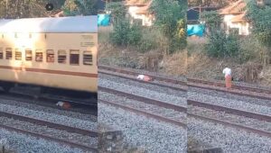 ട്രെയിനിന് അടിയിൽപ്പെട്ട് അത്ഭുതകരമായി രക്ഷപ്പെട്ടയാൾ ആര്?; റെയിൽവേ പൊലീസ് അന്വേഷണം തുടങ്ങി