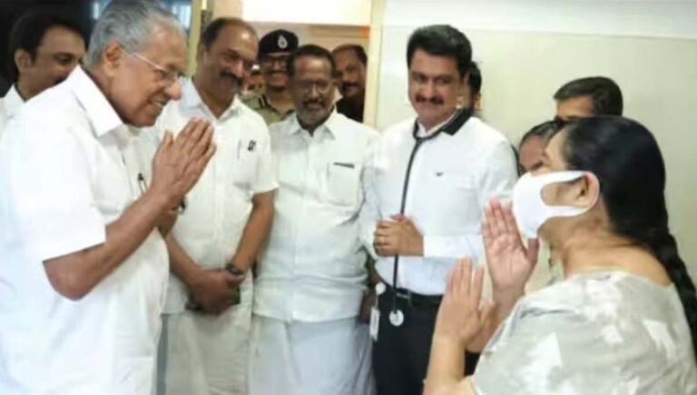 ഉമ തോമസ് എംഎല്‍എയെ സന്ദര്‍ശിച്ച് മുഖ്യമന്ത്രി
