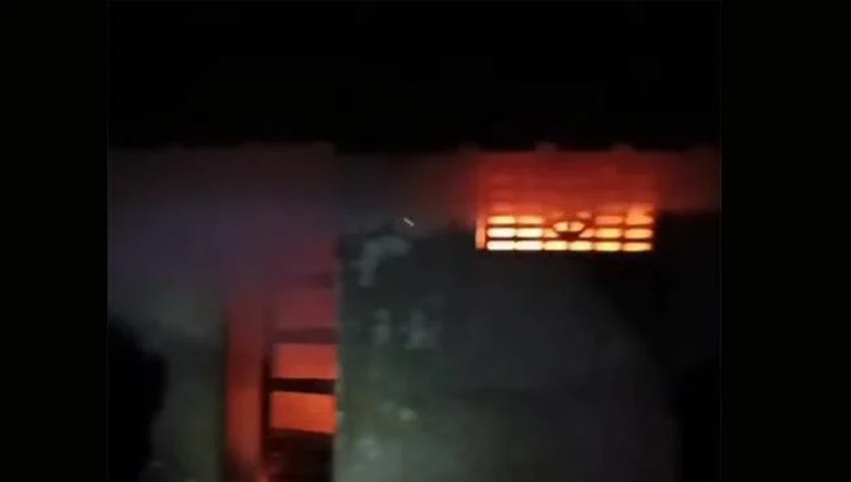 വൈക്കത്ത്‌ വീടിന് തീപിടിച്ചു; ഭിന്നശേഷിക്കാരി വെന്തുമരിച്ചു