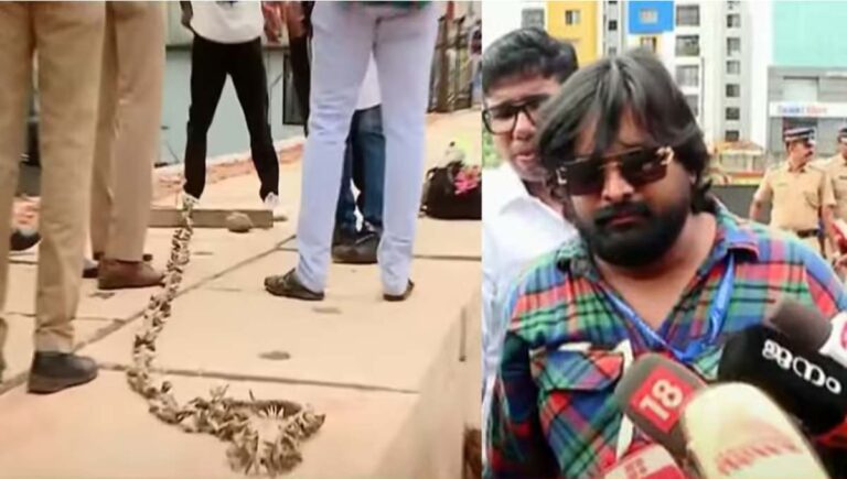 ബോബിക്ക് പിന്തുണയുമായി ജയിലിന് പുറത്ത് ‘ആരാധകര്‍’; പടക്കം പിടിച്ചെടുത്ത് പൊലീസ്