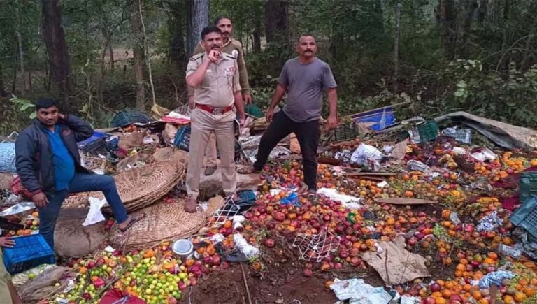 ഉത്തര കന്നഡയിൽ പച്ചക്കറി ലോറി മറിഞ്ഞ് 10 മരണം