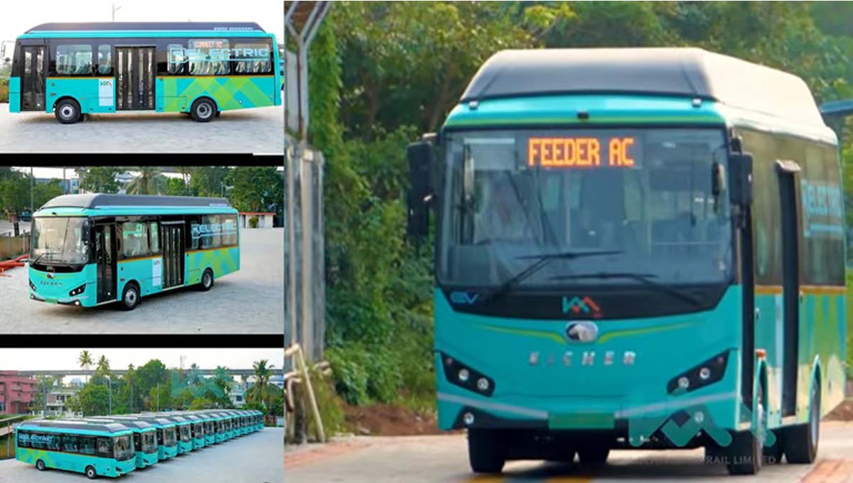 മെട്രോ കണക്ട് ഇലക്ട്രിക് ബസ് ബുധനാഴ്ച മുതല്‍ ഇന്‍ഫോപാര്‍ക്ക് റൂട്ടില്‍; രാവിലെ ഏഴുമുതല്‍ സര്‍വീസ്