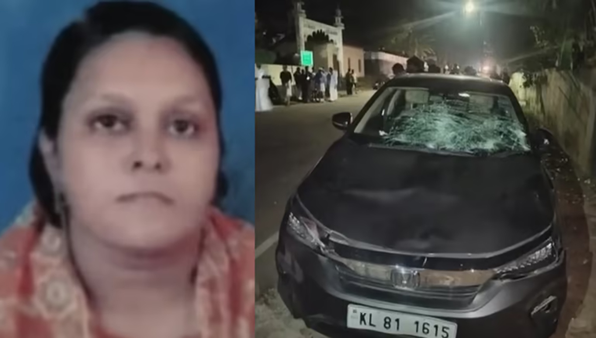 അമിതവേഗത്തിലെത്തിയ കാർ ഇടിച്ച് കാൽനടയാത്രക്കാരിയായ യുവതി മരിച്ചു; മകൾ ​ഗുരുതരാവസ്ഥയിൽ