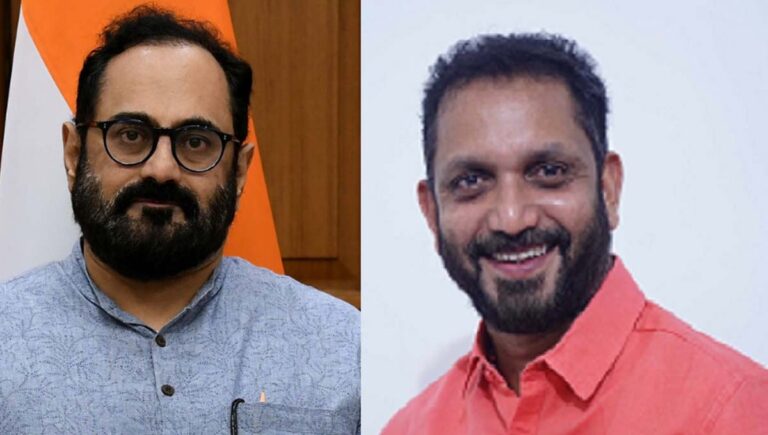 ബിജെപി സംസ്ഥാന അധ്യക്ഷ സ്ഥാനത്തേക്ക് സുരേന്ദ്രന് പകരം രാജീവ് ചന്ദ്രശേഖർ എന്ന് സൂചനകൾ