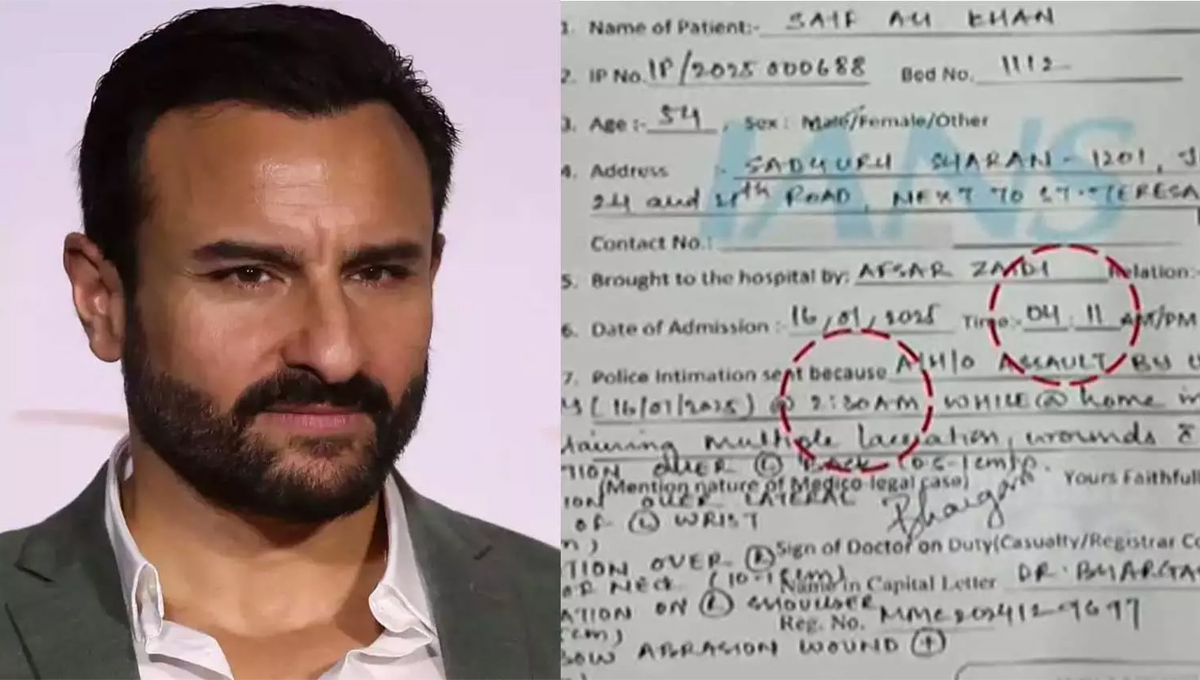 സെയ്ഫ് അലി ഖാന് കുത്തേറ്റ സംഭവം : മൊഴികളിലും രേഖകളിലും വൈരുധ്യം