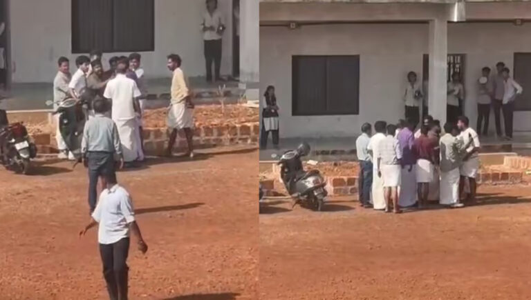 കോളജ് യൂണിയന്‍ ഫണ്ട് വീതം വയ്പ്പ് : യൂണിറ്റ് സെക്രട്ടറിയെ എസ്എഫ്‌ഐ നേതാക്കള്‍ വളഞ്ഞിട്ട് തല്ലി