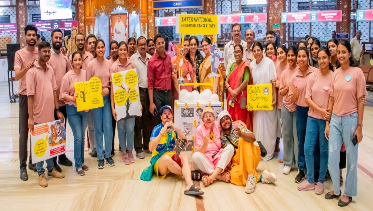 ഹാസ്യ കലാരൂപമായ ‘ഹോസ്പിറ്റൽ ക്ലൗണിങ്’ അമൃത ആശുപത്രിയിൽ  അവതരിപ്പിച്ചു