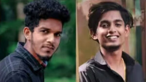 അടൂർ ബൈപ്പാസിൽ ടൂറിസ്റ്റ് ബസിലേക്ക് ബൈക്ക് ഇടിച്ചു കയറി രണ്ട് യുവാക്കൾ മരിച്ചു