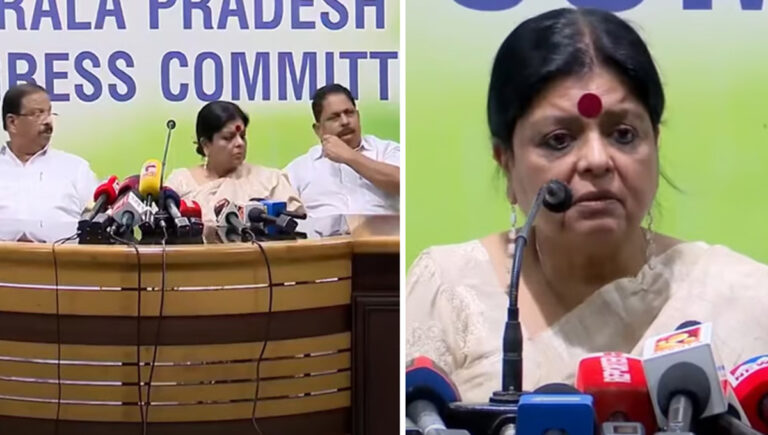 കെപിസിസിയിൽ സമ്പൂർണ പുനഃസംഘടന വേണം : ദീപാ ദാസ് മുൻഷി