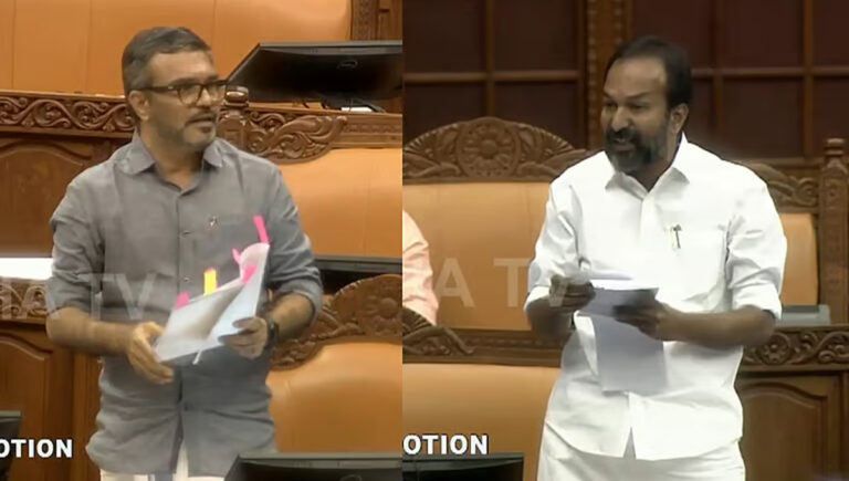ഹൃദയസ്പര്‍ശിയായ അവതരണം’; പിസി വിഷ്ണുനാഥിനെ അഭിനന്ദിച്ച് എംബി രാജേഷ്; മയക്കുമരുന്നിനെതിരെ ഒരേ സ്വരത്തില്‍ സഭ