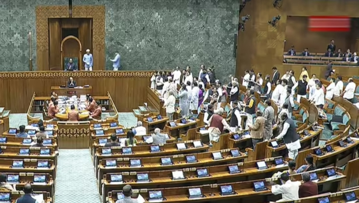 വഖഫ് നിയമ ഭേദഗതി ബില്‍ : ജെപിസി റിപ്പോര്‍ട്ടിന് രാജ്യസഭയുടെ അംഗീകാരം; പ്രതിഷേധിച്ച് പ്രതിപക്ഷം
