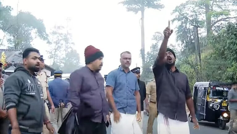 വയനാട്ടിൽ യുഡിഎഫ് ഹർത്താലിനിടെ സംഘർഷം; പൊലീസുമായി ഉന്തും തള്ളും