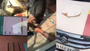 ‘അടച്ചിട്ട് പോയാല്‍ മതി സാറേ, നിയമം എല്ലാവര്‍ക്കും ഒരുപോലെയാണ്’; എംവിഡിയുടെ വാഹനത്തിന് പിഴയടപ്പിച്ച് യുവാവ്