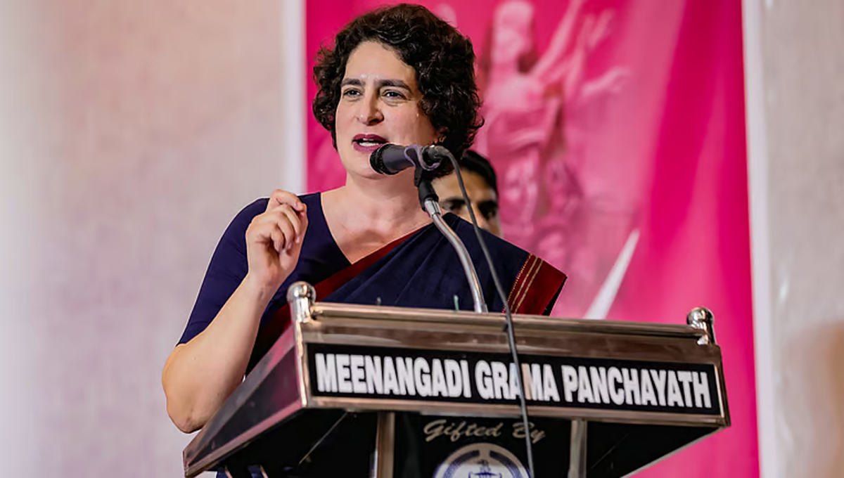 കേരളത്തിലെ പഞ്ചായത്തുകളുടെ കാര്യക്ഷമ പ്രവര്‍ത്തന രീതിയില്‍ അഭിമാനം : പ്രിയങ്ക ഗാന്ധി