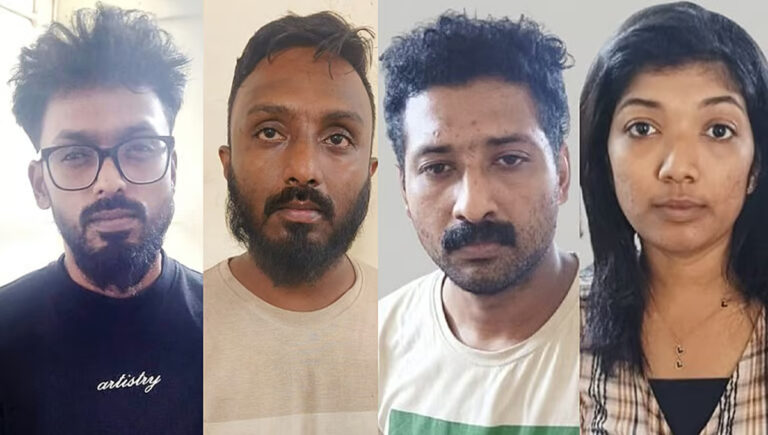 മരട് കവര്‍ച്ച കേസ് പ്രതിയെ കൊലപ്പെടുത്താന്‍ ശ്രമം; യുവതിയടക്കം നാലുപേര്‍ അറസ്റ്റില്‍