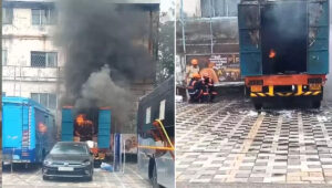 കൊച്ചിയിൽ സിനിമ ലൊക്കേഷനിൽ തീപിടിത്തം
