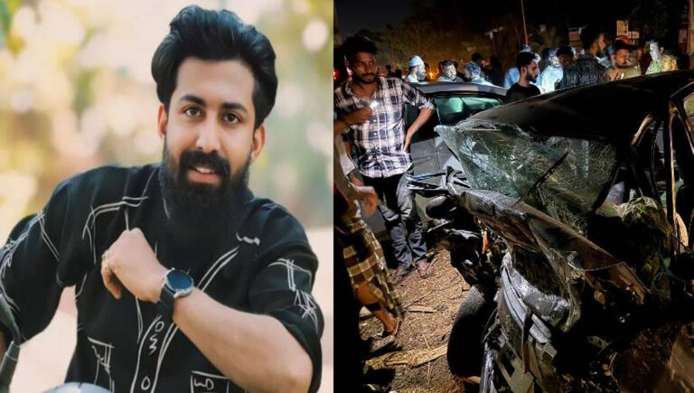 ഇരട്ടിയിൽ കാറുകൾ കൂട്ടിയിടിച്ച് മാപ്പിളപ്പാട്ട് ഗായകൻ മരിച്ചു