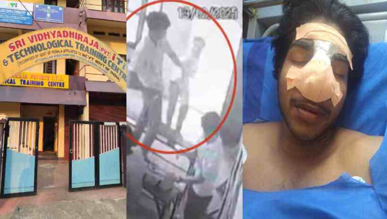 പാലക്കാട് സഹപാഠിയുടെ മര്‍ദ്ദനത്തില്‍ മൂക്കിന്റെ പാലം തകര്‍ന്ന വിദ്യാര്‍ത്ഥിയുടെ നില ഗുരുതരം