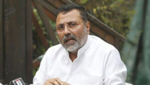 എസ് വൈ ഖുറൈഷി നിങ്ങൾ മുസ്ലിം കമ്മിഷണറായിരുന്നു : നിഷികാന്ത് ദുബെ